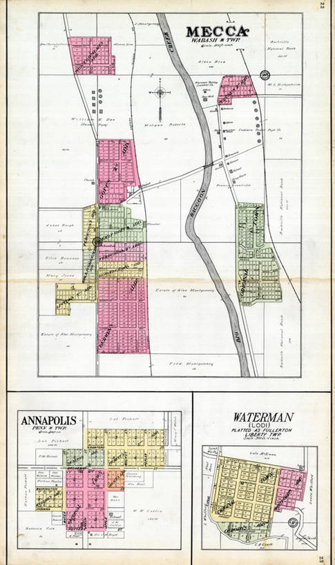 无人,竖图,地图,城镇,历史,古董,安纳波利斯,麦加,彩图,地图学