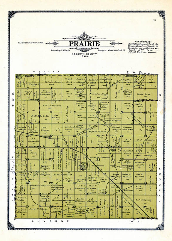 无人,竖图,草原,地图,历史,古董,彩图,地图学,爱荷华
