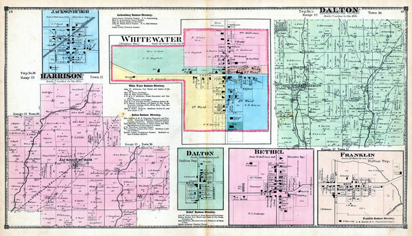 无人,横图,地图,城镇,历史,古董,彩图,地图学,白水