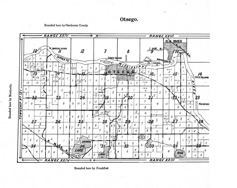 无人,横图,地图,历史,古董,明尼苏达,彩图,地图学,埃尔克河