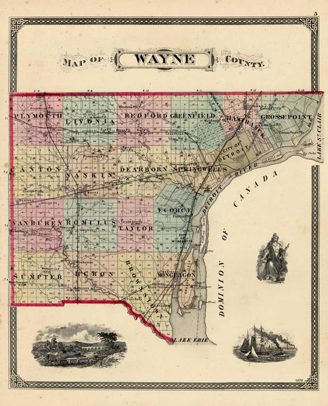 无人,竖图,插画,数码,科技,地图,美国,阴影,网络,高光,几何,计算机图形,合成,图画,历史,画,古董,电脑合成图,数码合成图,北美,北美洲,合成图,美洲,漫画,写实,具体,具象,北亚美利加洲,亚美利加洲,密歇根,密歇根州,貂熊州,狼獾之州,狼獾州,彩图,韦恩县,美利坚合众国