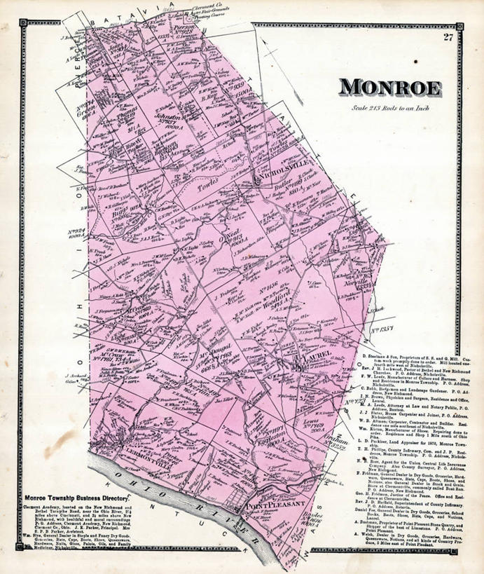 无人,竖图,地图,美国,城镇,历史,古董,北美,北美洲,美洲,俄亥俄州,北亚美利加洲,亚美利加洲,肯塔基,肯塔基州,青草之州,劳雷尔县,彩图,美利坚合众国,地图学