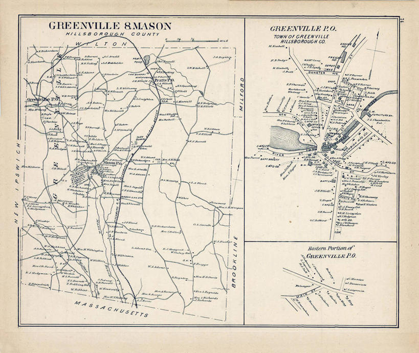 无人,横图,地图,美国,城镇,历史,古董,北美,北美洲,美洲,新罕布什尔州,北亚美利加洲,亚美利加洲,新罕布什尔,新罕布夏州,花岗岩州,花冈岩之州,滑雪之州,新英格兰,纽英仑,彩图,美利坚合众国,泥瓦匠,地图学