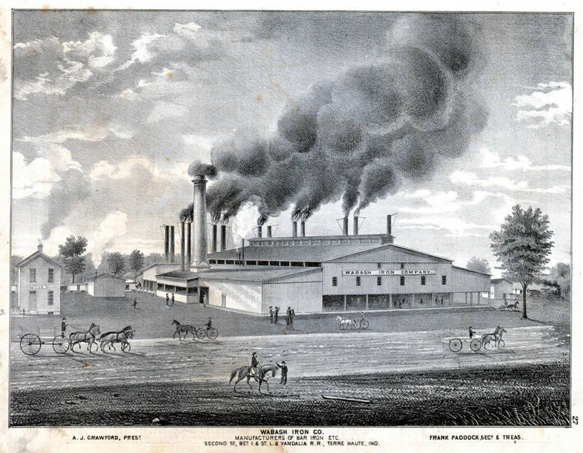 工厂,横图,插画,室外,烟囱,数码,科技,路,阴影,网络,马车,高光,几何,计算机图形,合成,图画,历史,画,古董,电脑合成图,数码合成图,合成图,漫画,写实,具体,具象,彩图,钢厂