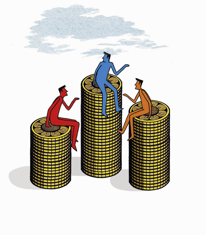 成年人,三个人,坐,举,竖图,俯视,插画,留白,白色背景,正面,侧面,商务,赚钱,成功,数码,科技,雨,许多,阴影,堆叠,丰富,网络,很多,高光,几何,计算机图形,听,合成,图画,顾客,画,手势,托,储蓄,财富,金融,牛市,投资,电脑合成图,数码合成图,解释,企业,公司,合成图,成就,预算,反差,漫画,渴望,计算机制图,写实,具体,具象,责任,获胜,货币,硬币,男人,举起,举手,举着,说话,向上举,向上伸,向上托,彩图,高角度拍摄,打手势,财会,工资