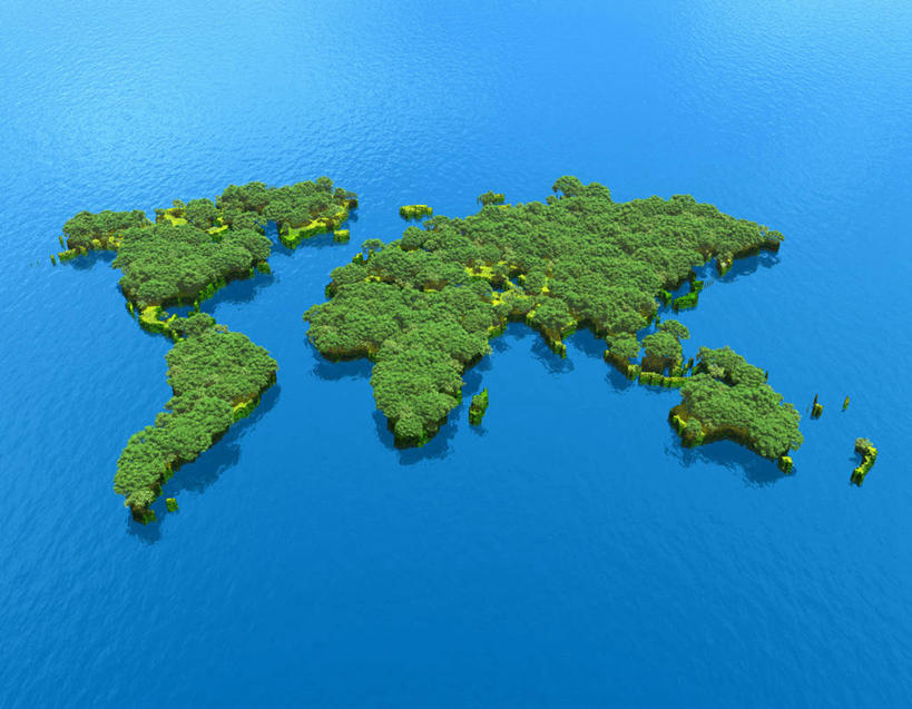 无人,横图,插画,室外,白天,留白,数码,科技,海洋,森林,地图,阴影,蓝色背景,丰富,网络,地球仪,世界地图,高光,几何,计算机图形,合成,图画,画,树,绿色,自然,运输,生长,环境,电脑合成图,数码合成图,合成图,漫画,计算机制图,写实,具体,具象,一致,彩图,旅行,联合镇
