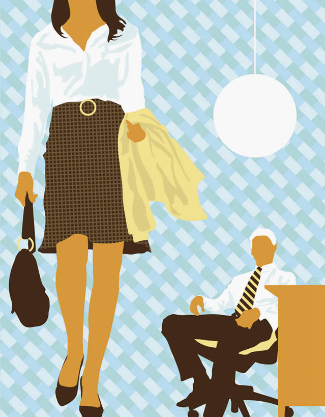 成年人,两个人,商务人士,商务男性,商务女性,办公室,坐,竖图,插画,室内,正面,仰视,衬衫,商务,热情,数码,科技,阴影,套装,工作,网络,高光,几何,计算机图形,合成,图画,拿着,外套,画,表,离开,电脑合成图,数码合成图,企业,公司,合成图,零钱包,运送,商务装,漫画,工薪阶层,写实,具体,具象,性骚扰,男人,年轻男性,年轻女性,女人,年轻人,白领,上班族,步行,彩图,低角度拍摄,衬衣