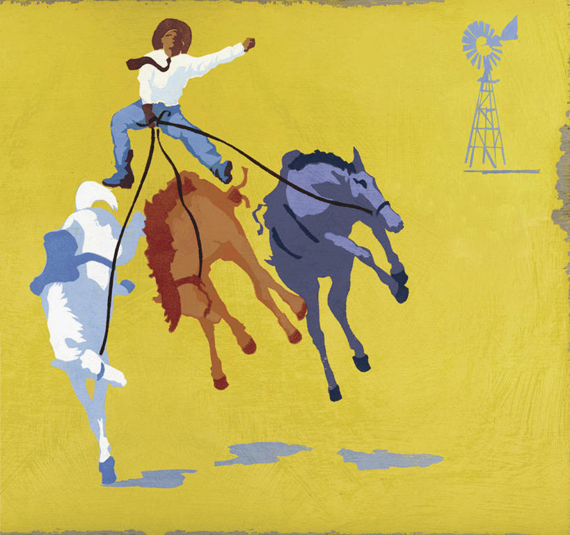 成年人,中年人,一个人,牛仔,横图,方图,插画,室外,锻炼,快乐,风险,比赛,运动,竞争,数码,科技,马,野生动物,美国,仅一个男性,仅一个人,仅一个中年男性,三只,一排,骑马,阴影,整齐,网络,半空,高光,几何,计算机图形,合成,图画,破坏,娱乐,画,排列,骑,动物,休闲,奋斗,电脑合成图,数码合成图,控制,北美,北美洲,体育运动,合成图,队列,决心,美洲,漫画,挑战,写实,具体,具象,北亚美利加洲,亚美利加洲,驯兽师,叛逆,体育,危险,男人,男性,中年男性,风标,彩图,健身,混沌,美利坚合众国,弱点,马上枪术比赛