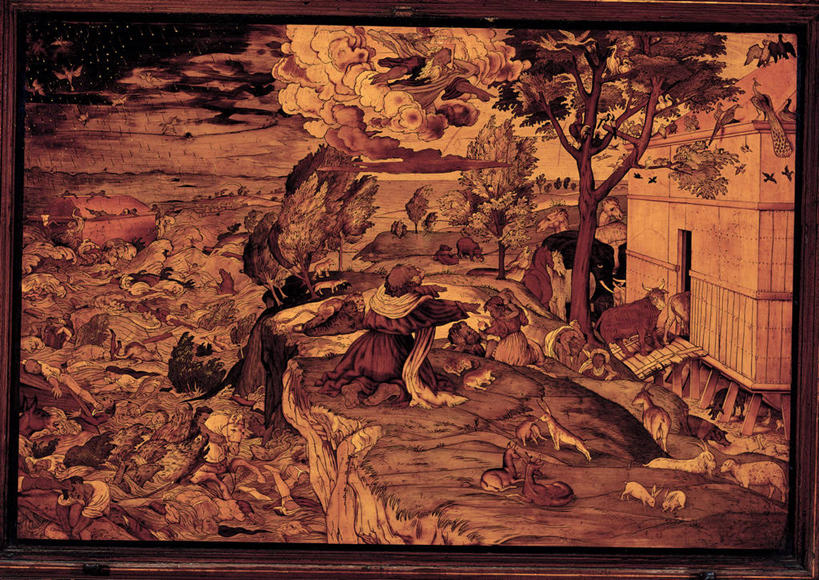 横图,插画,数码,科技,一群,许多,阴影,网络,木制,很多,高光,几何,计算机图形,文艺复兴,合成,图画,画,牲畜,电脑合成图,数码合成图,基督教,合成图,毁灭,漫画,写实,具体,具象,援救,彩图,方舟,水灾