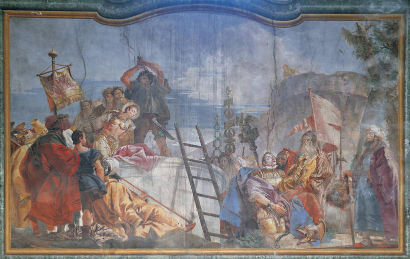 横图,插画,数码,科技,旗帜,阴影,网络,标语,梯子,许多人,高光,几何,计算机图形,合成,图画,画,一群人,电脑合成图,数码合成图,基督教,合成图,漫画,18世纪,写实,具体,具象,圣人,灵性,受害者,拷问,彩图,殉道者