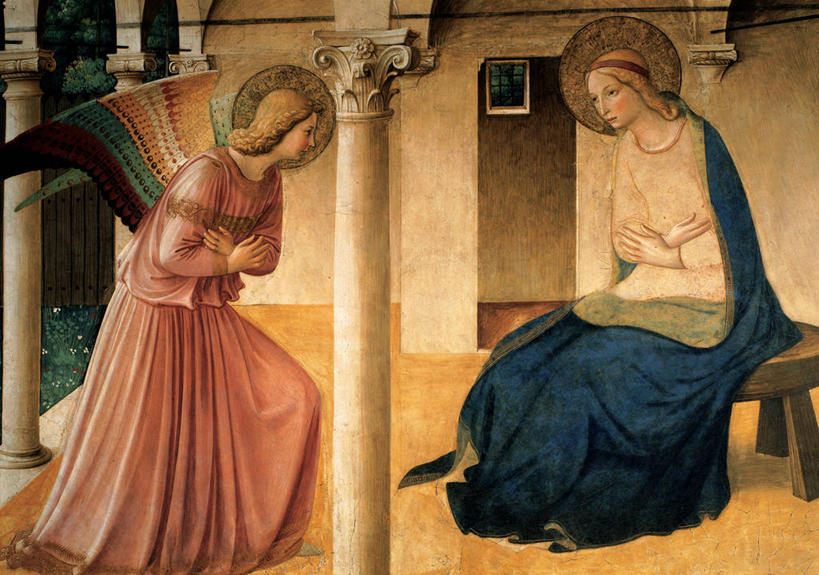 成年人,一个人,坐,横图,插画,室内,白天,数码,科技,光晕,仅一个年轻女性,仅一个女性,仅一个人,阴影,网络,柱子,高光,几何,计算机图形,文艺复兴,合成,图画,画,电脑合成图,数码合成图,基督教,合成图,漫画,圣玛丽,写实,具体,具象,大天使,年轻女性,女人,女性,年轻人,跪着,彩图,门廊,好消息