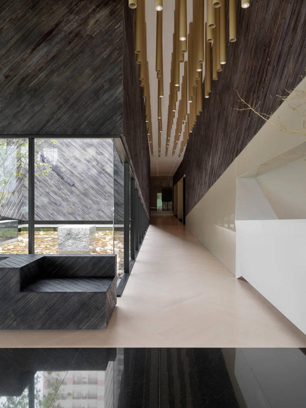 无人,竖图,室内,建筑,台湾,亚洲,现代,建造,建筑材料,钟乳石,台中,硬木