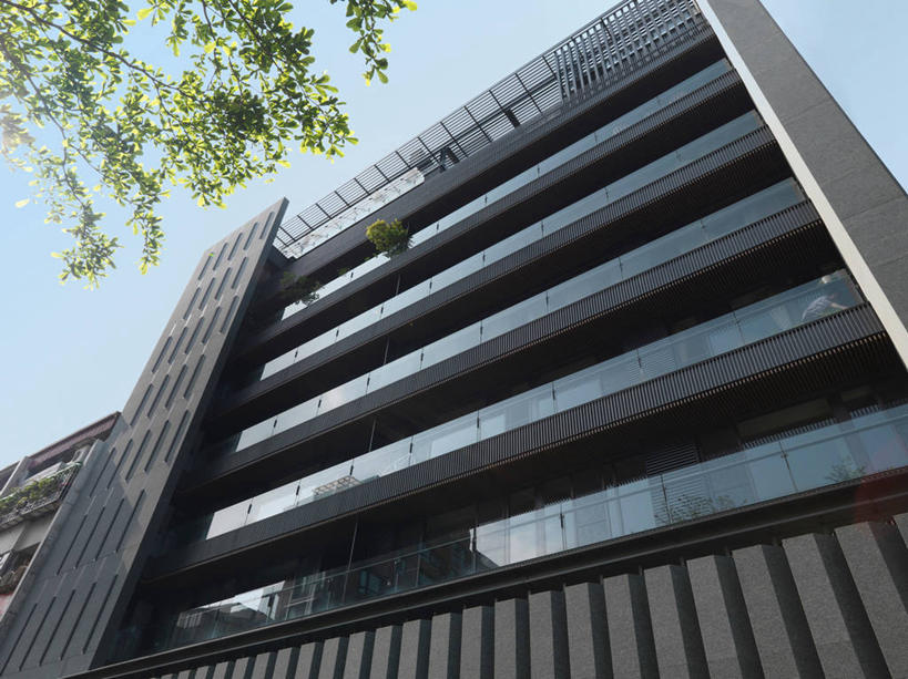 无人,家,横图,室外,白天,建筑,台湾,日光,亚洲,公寓,树,建造,台北