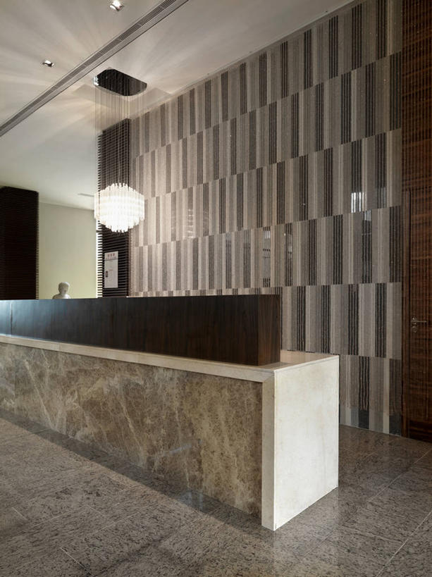 无人,竖图,室内,家具,建筑,亚洲,大理石,光,现代,大厅,书桌,水晶吊灯