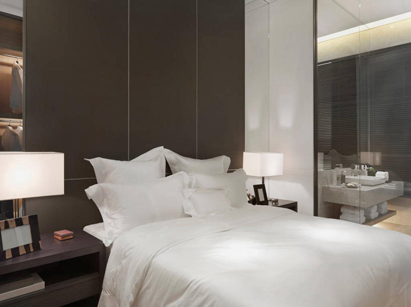 无人,家,横图,室内,床,家具,卧室,建筑,台湾,亚洲,干净,床上用品,现代,白色,枕头,建造,羽绒被,当代