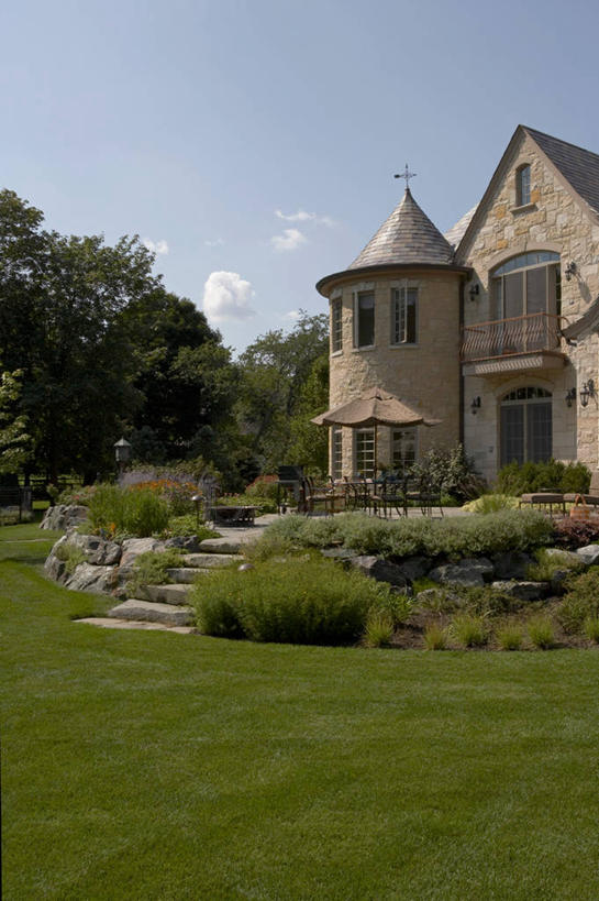 室外,草坪,伞,院子,笼子,鸟笼,夏天,石灰石,风标,多年生植物,景观设计