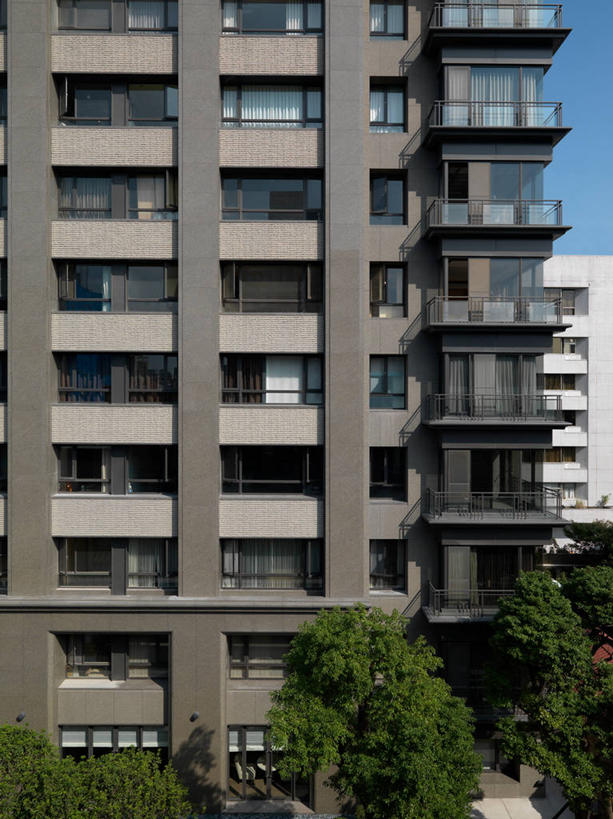 无人,家,竖图,室外,白天,阳台,建筑,台湾,日光,亚洲,格子,现代,建造,台北,当代