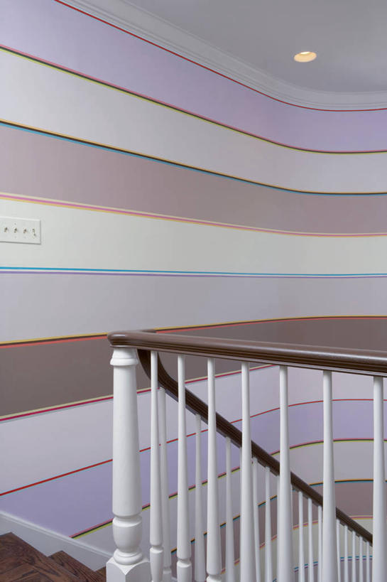 竖图,楼梯,条纹,现代,模具,当代,塑造