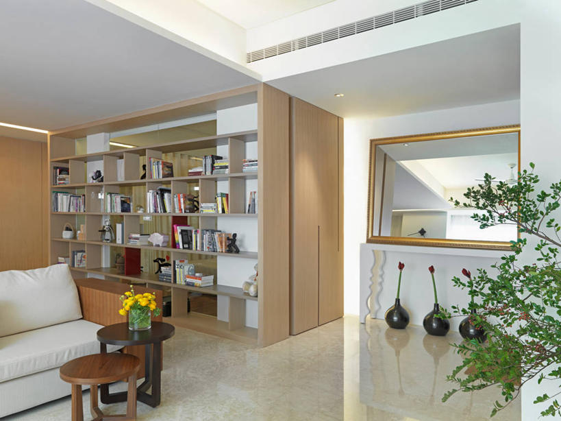 无人,家,横图,室内,镜子,建筑,台湾,亚洲,现代,建造,起居室,台中