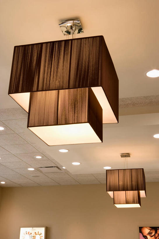 现代,灯罩,灯具,珠宝店,当代