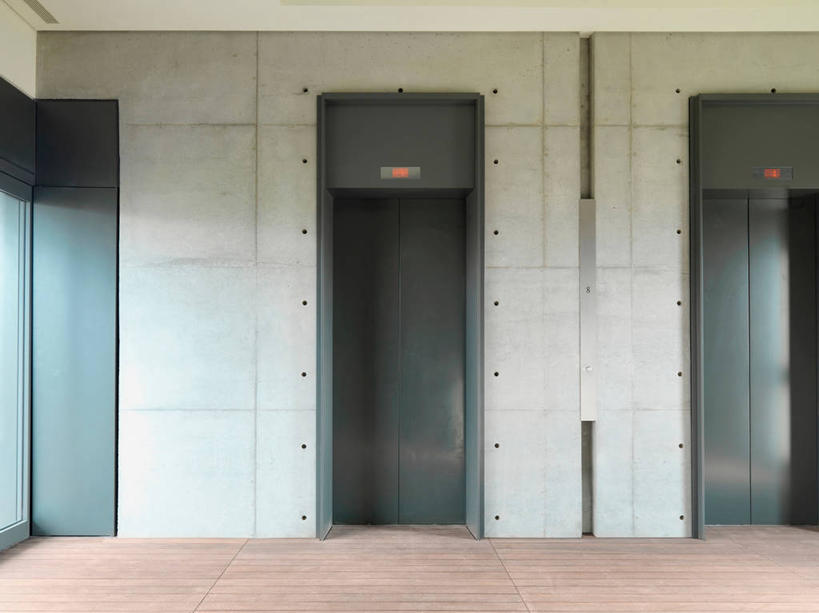 无人,横图,室内,电梯,建筑,台湾,亚洲,混凝土,现代,水泥,灰色,建造,当代