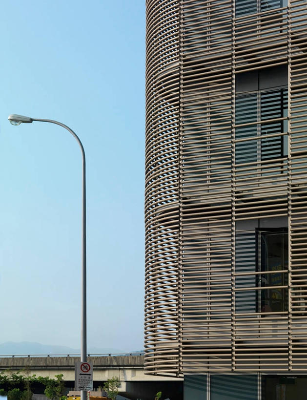 无人,家,栏杆,竖图,室外,白天,建筑,路灯,台湾,日光,亚洲,现代,建造,台北