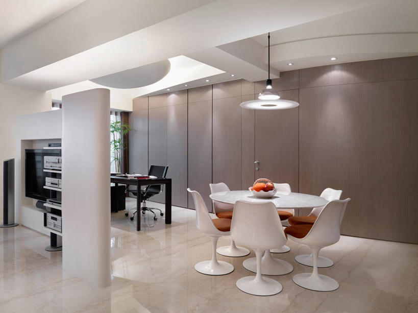 无人,家,吃,横图,室内,白天,餐桌,家具,桌子,建筑,椅子,台湾,日光,亚洲,饭厅,大理石,现代,书桌,座位,概念,果盘,建造,台北,当代