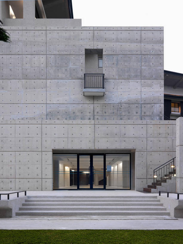 无人,家,竖图,室外,白天,建筑,台湾,日光,亚洲,混凝土,现代,水泥,台阶,建造,建筑材料