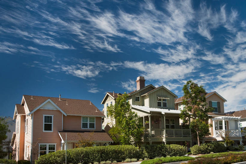 无人,家,横图,室外,白天,建筑,日光,美国,房屋,陆地,绿色,自然,社区,夏天,建造,环境,北美