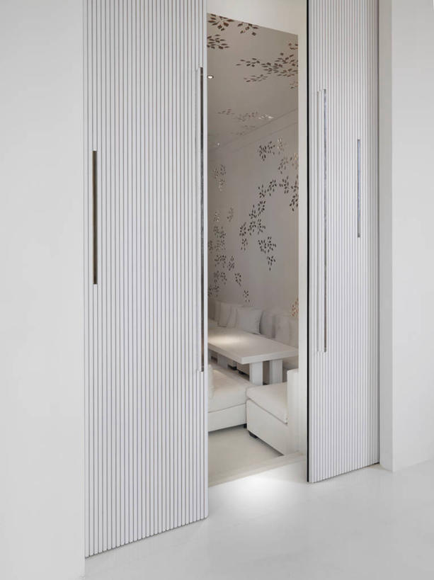 无人,竖图,室内,建筑,台湾,亚洲,拉门,门口,干净,现代,白色,台北,当代