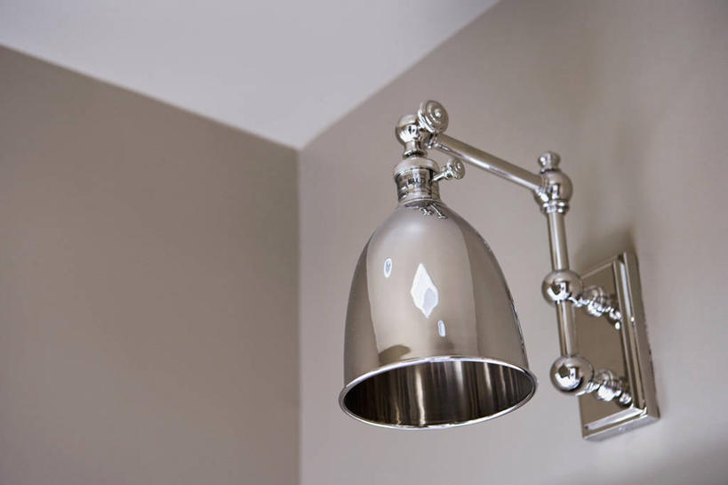 无人,横图,室内,美国,反射,光,角落,北美,加利福尼亚,铬合金,当代