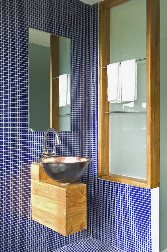 无人,家,竖图,室内,镜子,浴室,建筑,台湾,亚洲,蓝色,建造,明亮,铜,化妆室,当代