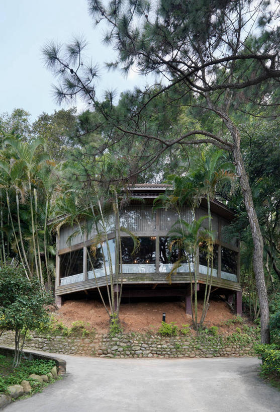 无人,竖图,室外,白天,建筑,台湾,日光,亚洲,木制,平衡,简单,风水,台北,精力