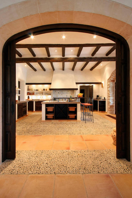 无人,家,竖图,室内,厨房,建筑,西班牙,欧洲,木制,建造,用具,炊具