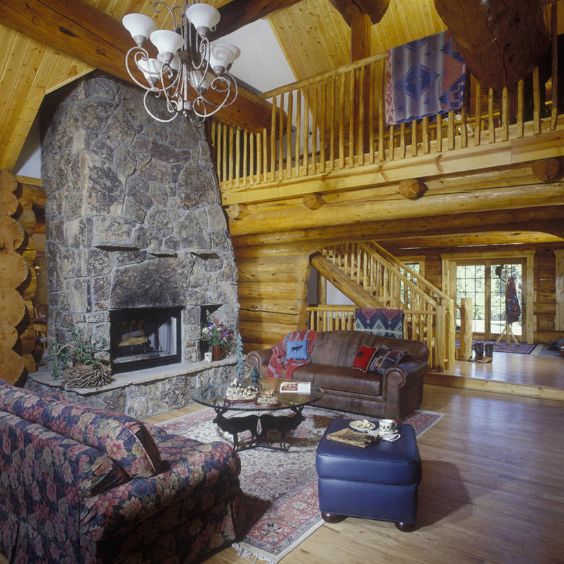 牛仔,建材,壁炉,地板,楼梯,阳台,建筑,鹿,花纹,木制,材料,木板,木材,脚凳,皮革,地面,木地板,木柴,灯具,打开,力量,建造,木料,起居室,开启,圆木,水晶吊灯,20世纪,加拿大马鹿,硬木,小木屋