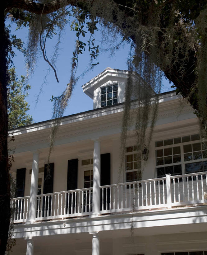 无人,家,竖图,室外,白天,阳台,建筑,日光,美国,房屋,建造,北美,佛罗里达,门廊,森林别墅