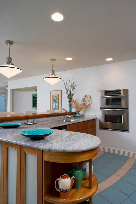 厨房,地板,形状,瓷砖,现代,白色,灯具,花岗岩,当代,厨房水槽