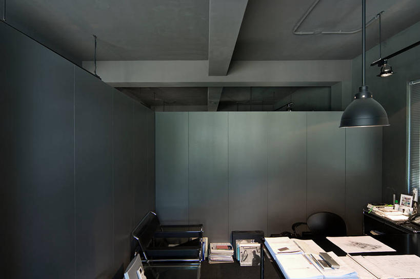 无人,办公室,横图,室内,留白,家具,建筑,台湾,亚洲,现代,书桌,黑色,灰色,隔断,建造,台北,当代