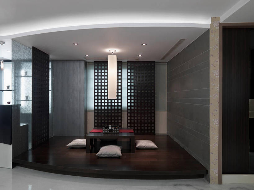 无人,横图,室内,台湾,亚洲,木制,饭厅,现代,平衡,简单,风水,台南,硬木,精力