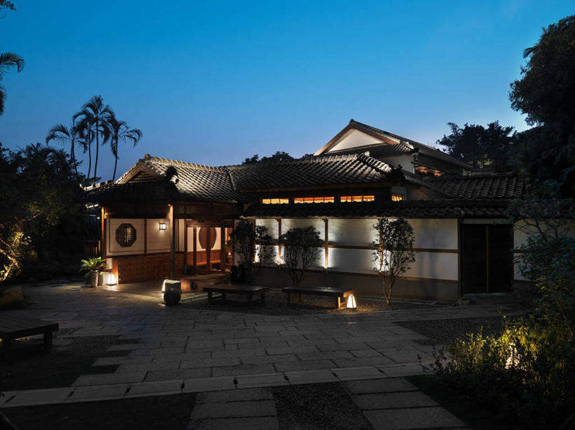 无人,横图,室外,留白,建筑,台湾,亚洲,木制,房屋,黄昏,平衡,简单,风水,台北,精力