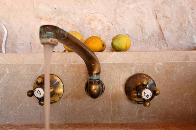 无人,横图,室内,建筑,西班牙,欧洲,水槽,水龙头,自来水,建造