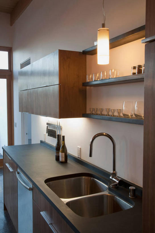 无人,家,竖图,厨房,建筑,美国,房屋,绿色,建造,北美,加利福尼亚,大猩猩,圣芭芭拉,当代