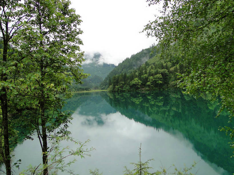 无人,横图,室外,白天,正面,旅游,度假,河流,美景,山,山脉,树林,水,植物,九寨沟,中国,亚洲,河水,景观,山峰,水流,山峦,娱乐,树,树木,绿色,倒影,天空,自然,群山,天,享受,休闲,景色,放松,四川省,生长,成长,波光粼粼,倒映,自然风光,东亚,四川,阿坝,中华人民共和国,西南地区,阿坝藏族羌族自治州,阿坝州,川,九寨沟县,反照,彩图,九寨沟风景区,四川九寨沟风景名胜区,hascy1