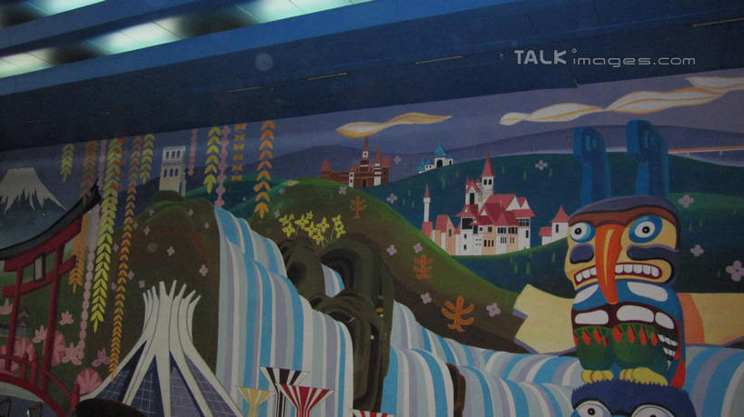 无人,横图,室内,白天,正面,度假,绘画,美景,城市风光,城市,上海,中国,亚洲,艺术,装饰,墙,景观,文化,娱乐,壁画,墙壁,墙面,享受,休闲,景色,放松,锦江乐园,华丽,修饰,点缀,申,东亚,闵行区,上海市,中华人民共和国,沪,华东地区,衬托,美观,雅致,雅观,画画,彩图,shslj1