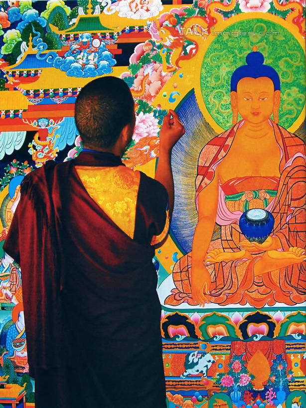 东方人,一个人,和尚,站,竖图,室内,白天,民族服装,绘画,亚洲,仅一个男性,仅一个人,服装,节日,艺术,古典,黄种人,文化,仅一个年轻男性,背面,衣服,工艺品,品味,祈祷,站着,健康,许愿,宗教,服饰,佛教,信仰,纪念,祈求,美术,高雅,衣着,穿着,喇嘛教,藏传佛教,唐卡,美学,衣饰,释教,平安,男人,男性,年轻男性,亚洲人,比丘,高僧,僧,僧侣,僧人,沙弥,修行僧,站立,半身,彩图,传统服装,民俗服,藏语系佛教,唐嘎,唐喀,shtjw1