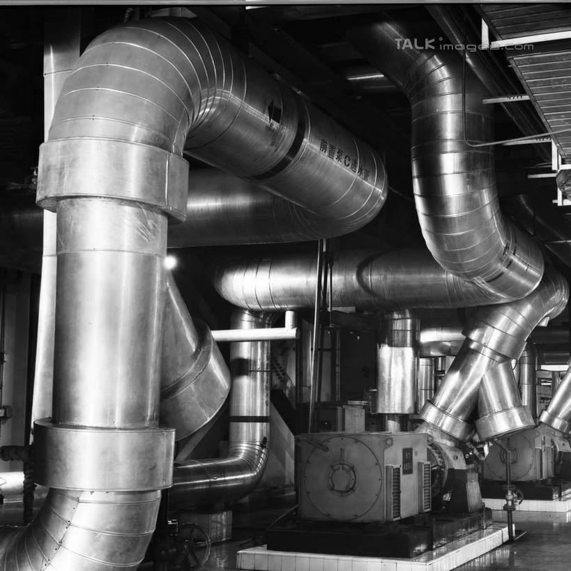 无人,工厂,方图,黑白,室外,白天,正面,金属制品,阴影,反射,金属,管子,影子,塑料,管道,塑料制品,塑料管,PVC管,工地,制造厂,合成材料,shtjw1