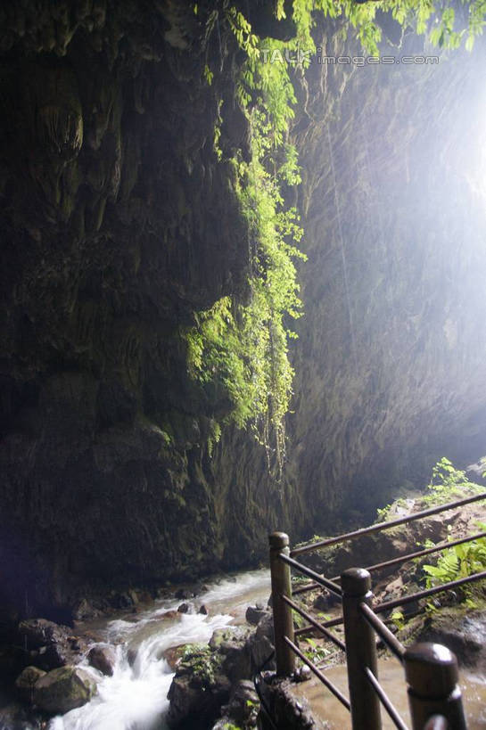 无人,栏杆,竖图,室外,白天,正面,旅游,度假,河流,石头,美景,森林,树林,水,峡谷,植物,中国,亚洲,阴影,光线,石子,影子,河水,景观,水流,围栏,山谷,娱乐,护栏,树,树木,绿色,阳光,自然,享受,休闲,景色,放松,生长,成长,广西,岩层,自然风光,东亚,广西壮族自治区,中华人民共和国,桂,华南地区,百色,百色市,石块,岩石,彩图,湖润镇,靖西县,通灵大峡谷,新灵村,shzyn1