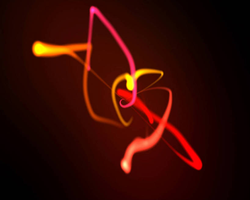 无人,室内,白天,正面,抽象,数码,科技,阴影,曲折,弯曲,光线,网络,影子,高光,几何,计算机图形,合成,黄色,红色,夸张,蜿蜒,电脑合成图,数码合成图,荧光,合成图,萤光,深奥,彩图