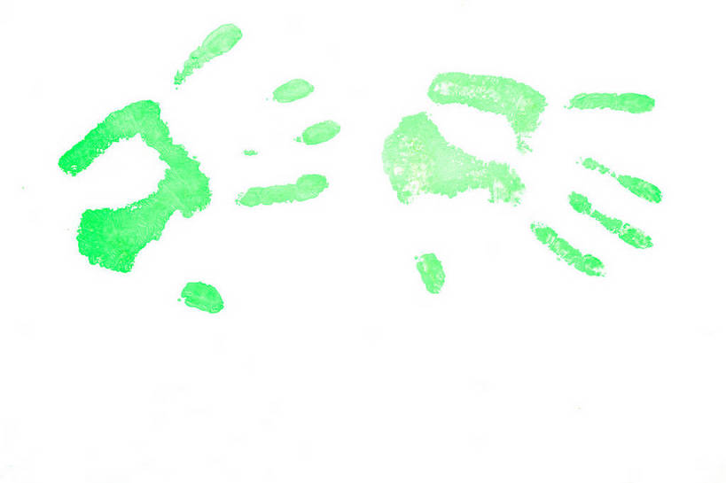 手,无人,横图,俯视,室内,特写,白天,白色背景,绘画,静物,双手,艺术,绿色,手部,摄影,影棚,颜料,美术,张开五指,彩图,高角度拍摄,影棚拍摄,拍摄,丙烯颜料,五指张开