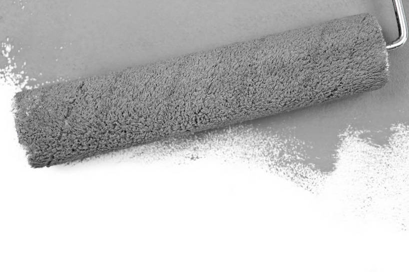 无人,横图,室内,特写,白天,白色背景,正面,纯洁,装修,静物,银色,装潢,粉刷,刷子,摄影,信仰,影棚,油漆,滚筒刷,涂料,高贵,滚刷,雅致,彩图,影棚拍摄,拍摄,滚筒